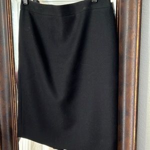 J. Crew black pencil skirt